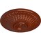 Ekena Millwork Modena Ceiling Medallion (Fits Canopies up to 5 1/4"), Hand-Painted Firebrick, 23 1/2"OD x 3 1/2"P CM23MOFIF - alternate 4